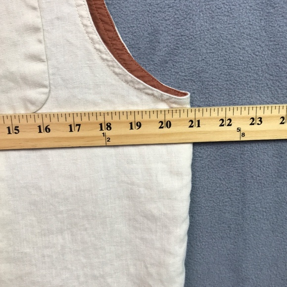 Island Inspiration Linen Vest Unisex Miami Style - Picture 5 of 10